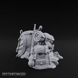 Sword-Stuffed Bedroll-Strapped Adventurer Pack Scene Miniature for Dungeons and Dragons, Pathfinder or other TTRPGs