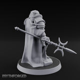 Sword Trailing Hand Raised Human Inquisitor Miniature for Dungeons and Dragons, Pathfinder or other TTRPGs