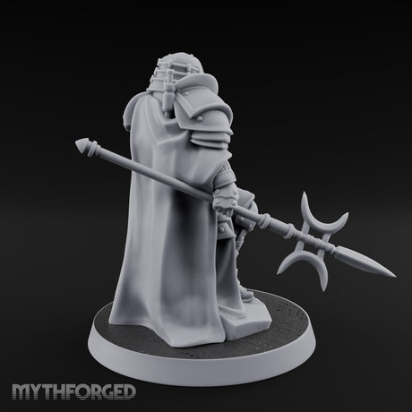 Sword Trailing Hand Raised Human Inquisitor Miniature for Dungeons and Dragons, Pathfinder or other TTRPGs