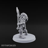Mane Event Tabaxi Barbarian with Great Axe — Two-Handed Axe