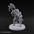 Mane Event Tabaxi Barbarian with Great Axe — Two-Handed Axe