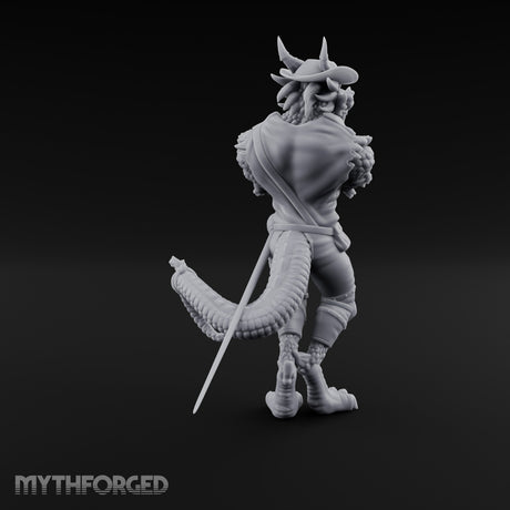 Tambourine Shaking Dragonborn Bard gallery 4