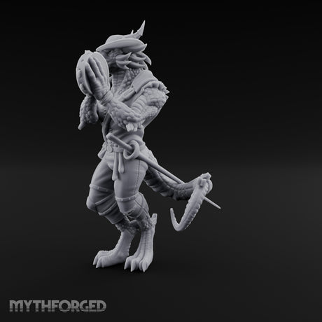 Tambourine Shaking Dragonborn Bard gallery 7