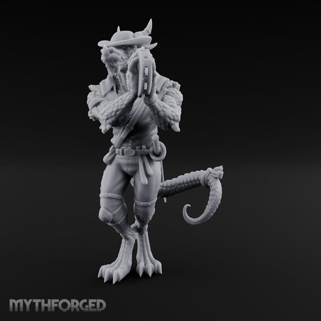 Tambourine Shaking Dragonborn Bard gallery 8