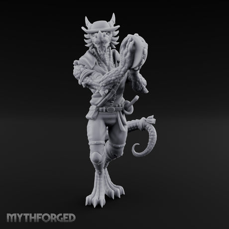 Tambourine Shaking Dragonborn Bard gallery 9