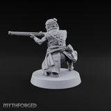 Sandals Planted, Matchlocks Steady Human Matchlock Gunner B