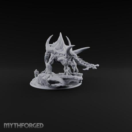 Hungry, Horned and Unapologetic Tarrasque Monster