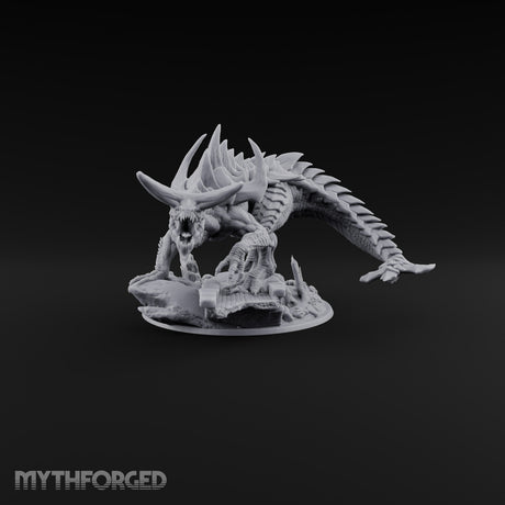 Hungry, Horned and Unapologetic Tarrasque Monster