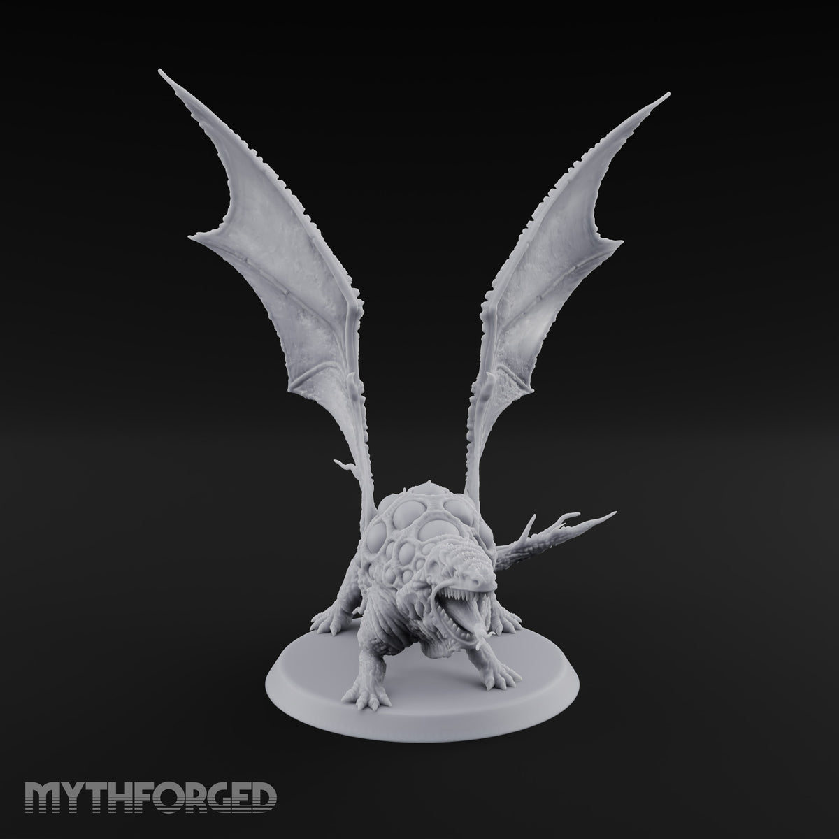 Tongue Tasting the Thunder Wyvern Monster