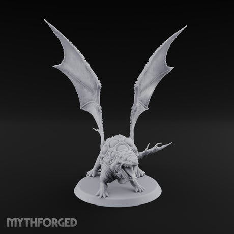 Tongue Tasting the Thunder Wyvern Monster