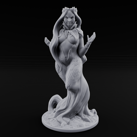 Come Hither Dryad Temptress Miniature for Dungeons and Dragons, Pathfinder or other TTRPGs
