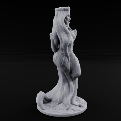 Come Hither Dryad Temptress Miniature for Dungeons and Dragons, Pathfinder or other TTRPGs