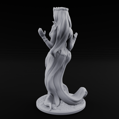 Come Hither Dryad Temptress Miniature for Dungeons and Dragons, Pathfinder or other TTRPGs