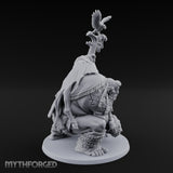 Tending The Flock Cyclops Shepherd Miniature for Dungeons and Dragons, Pathfinder or other TTRPGs