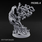 Tendrils Lashing Flinching Spectre A Miniature for Dungeons and Dragons, Pathfinder or other TTRPGs