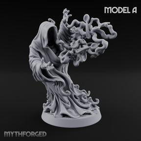 Tendrils Lashing Flinching Spectre A Miniature for Dungeons and Dragons, Pathfinder or other TTRPGs