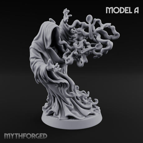 Tendrils Lashing Flinching Spectre A Miniature for Dungeons and Dragons, Pathfinder or other TTRPGs
