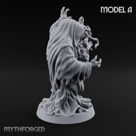Tendrils Lashing Flinching Spectre A Miniature for Dungeons and Dragons, Pathfinder or other TTRPGs