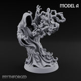 Tendrils Lashing Flinching Spectre A Miniature for Dungeons and Dragons, Pathfinder or other TTRPGs