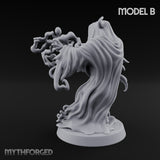 Tendrils Lashing Flinching Spectre B Miniature for Dungeons and Dragons, Pathfinder or other TTRPGs