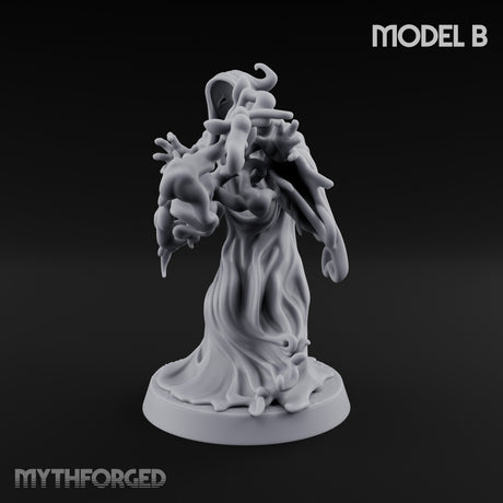Tendrils Lashing Flinching Spectre B Miniature for Dungeons and Dragons, Pathfinder or other TTRPGs
