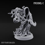 Tendrils Lashing Flinching Spectre C Miniature for Dungeons and Dragons, Pathfinder or other TTRPGs