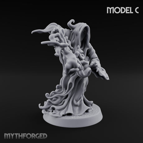 Tendrils Lashing Flinching Spectre C Miniature for Dungeons and Dragons, Pathfinder or other TTRPGs