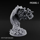 Tendrils Lashing Flinching Spectre C Miniature for Dungeons and Dragons, Pathfinder or other TTRPGs