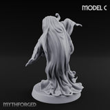 Tendrils Lashing Flinching Spectre C Miniature for Dungeons and Dragons, Pathfinder or other TTRPGs