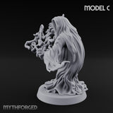 Tendrils Lashing Flinching Spectre C Miniature for Dungeons and Dragons, Pathfinder or other TTRPGs