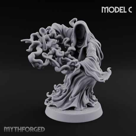 Tendrils Lashing Flinching Spectre C Miniature for Dungeons and Dragons, Pathfinder or other TTRPGs