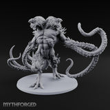 Tentacle Lashing Demogorgon Miniature for Dungeons and Dragons, Pathfinder or other TTRPGs