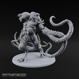 Tentacle Lashing Demogorgon Miniature for Dungeons and Dragons, Pathfinder or other TTRPGs