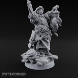 Tentacle Lashing Lantern Raising Cultist A Miniature for Dungeons and Dragons, Pathfinder or other TTRPGs