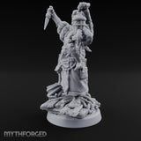 Tentacle Lashing Lantern Raising Cultist A Miniature for Dungeons and Dragons, Pathfinder or other TTRPGs