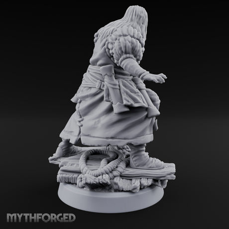Tentacle Lashing Lantern Raising Cultist B Miniature for Dungeons and Dragons, Pathfinder or other TTRPGs