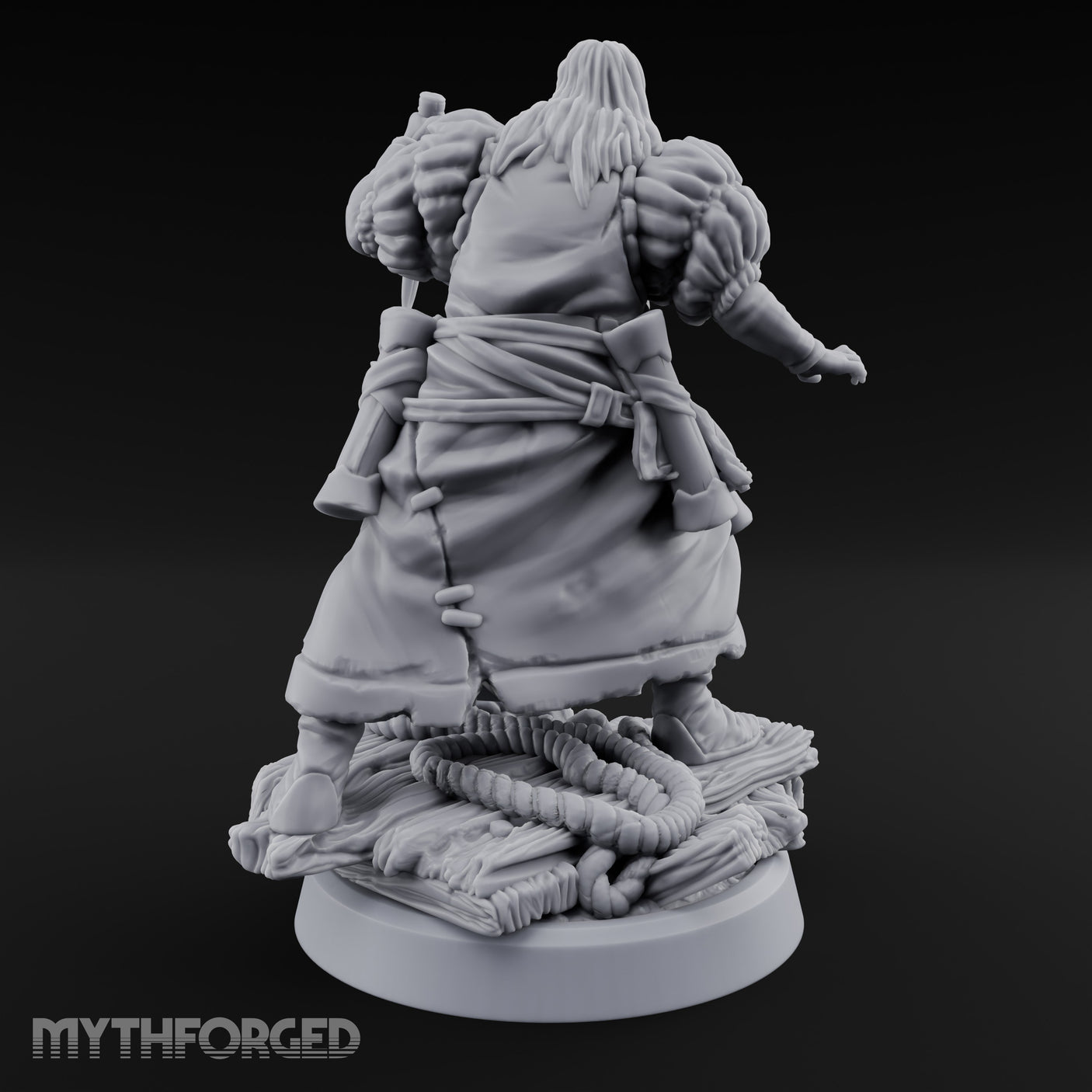 Tentacle Lashing Lantern Raising Cultist B Miniature for Dungeons and Dragons, Pathfinder or other TTRPGs