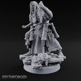 Tentacle Lashing Lantern Raising Cultist B Miniature for Dungeons and Dragons, Pathfinder or other TTRPGs
