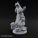 Tentacle Lashing Lantern Raising Cultist C Miniature for Dungeons and Dragons, Pathfinder or other TTRPGs
