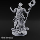 Tentacle Lashing Lantern Raising Cultist C Miniature for Dungeons and Dragons, Pathfinder or other TTRPGs