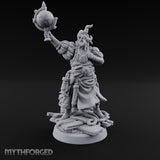 Tentacle Lashing Lantern Raising Cultist D Miniature for Dungeons and Dragons, Pathfinder or other TTRPGs