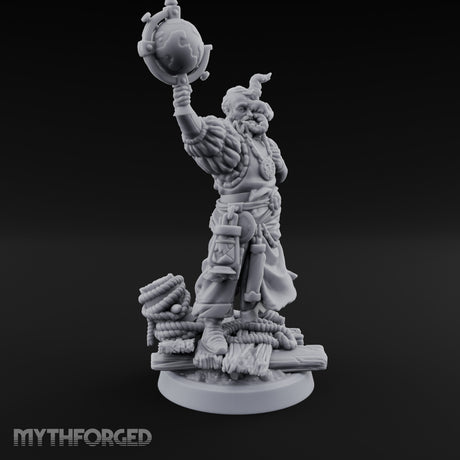 Tentacle Lashing Lantern Raising Cultists Miniature for Dungeons and Dragons, Pathfinder or other TTRPGs