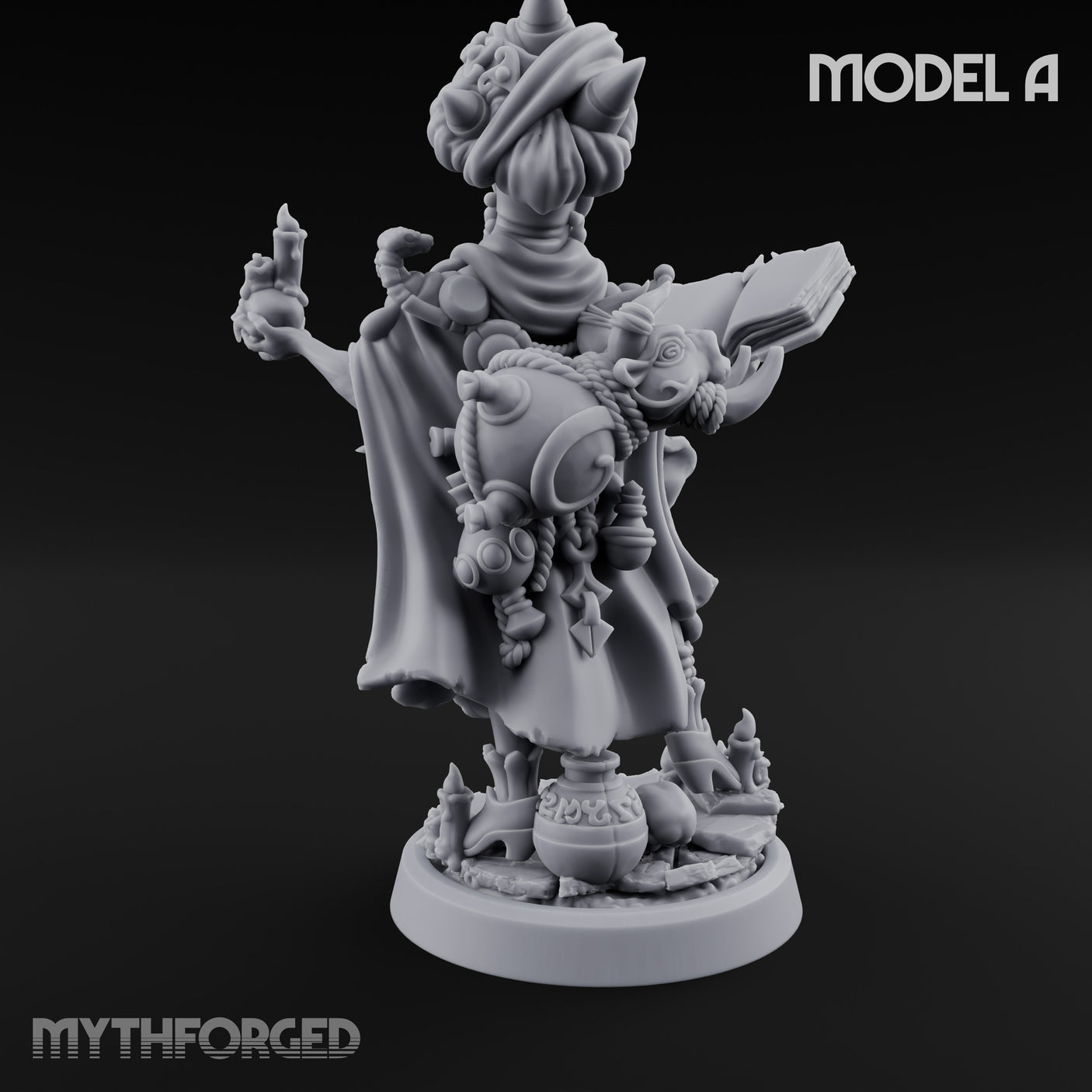Tentacle Writhing Demon Hierophant A Miniature for Dungeons and Dragons, Pathfinder or other TTRPGs