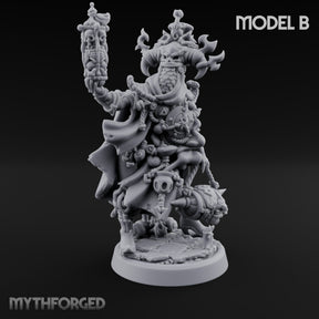 Tentacle Writhing Demon Hierophant B Miniature for Dungeons and Dragons, Pathfinder or other TTRPGs