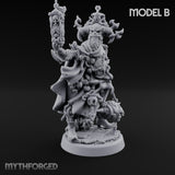 Tentacle Writhing Demon Hierophant B Miniature for Dungeons and Dragons, Pathfinder or other TTRPGs