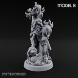 Tentacle Writhing Demon Hierophant B Miniature for Dungeons and Dragons, Pathfinder or other TTRPGs