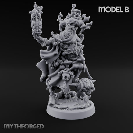 Tentacle Writhing Demon Hierophant B Miniature for Dungeons and Dragons, Pathfinder or other TTRPGs