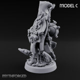 Tentacle Writhing Demon Hierophant C Miniature for Dungeons and Dragons, Pathfinder or other TTRPGs
