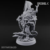 Tentacle Writhing Demon Hierophant C Miniature for Dungeons and Dragons, Pathfinder or other TTRPGs