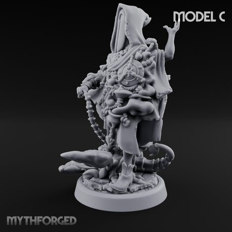 Tentacle Writhing Demon Hierophant C Miniature for Dungeons and Dragons, Pathfinder or other TTRPGs